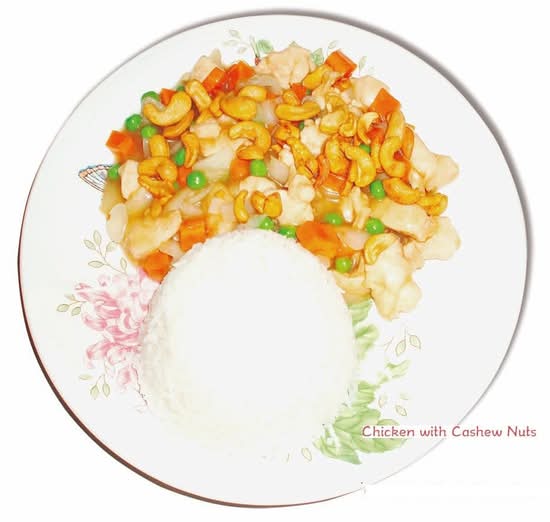 Cashew Nuts Rice dishes