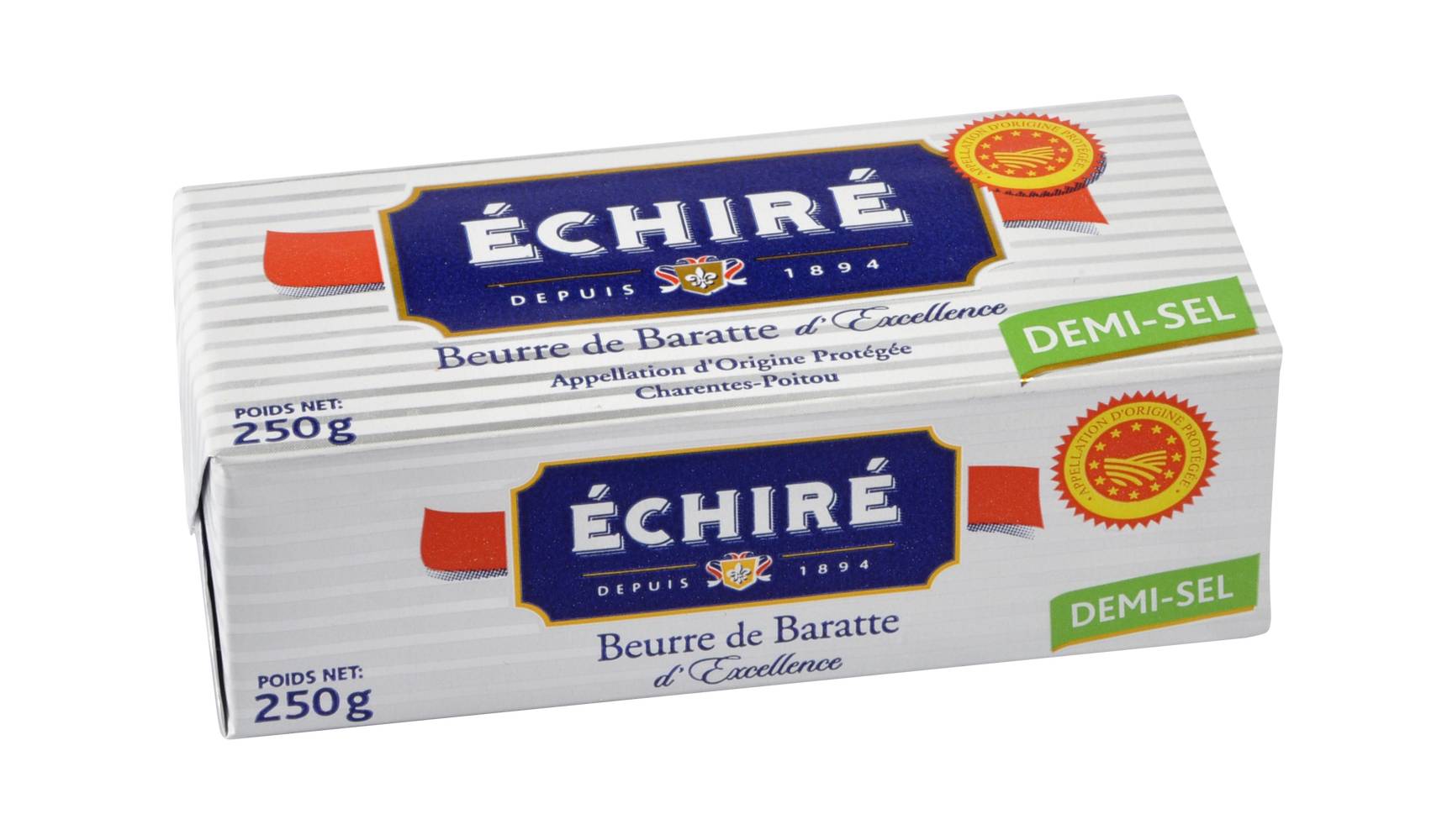 Échiré - Beurre de baratte d'excellence demi-sel