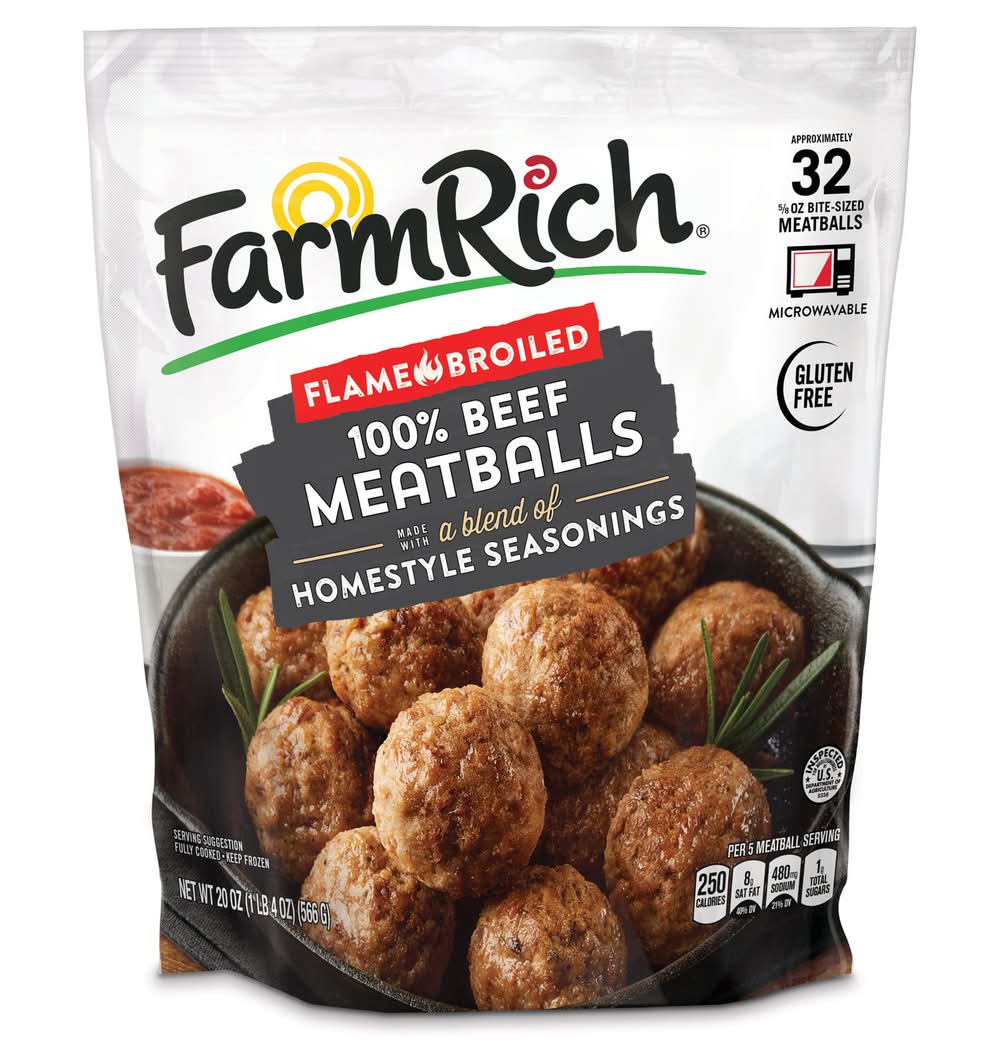 Farm Rich Beef Meatballs (20 oz)