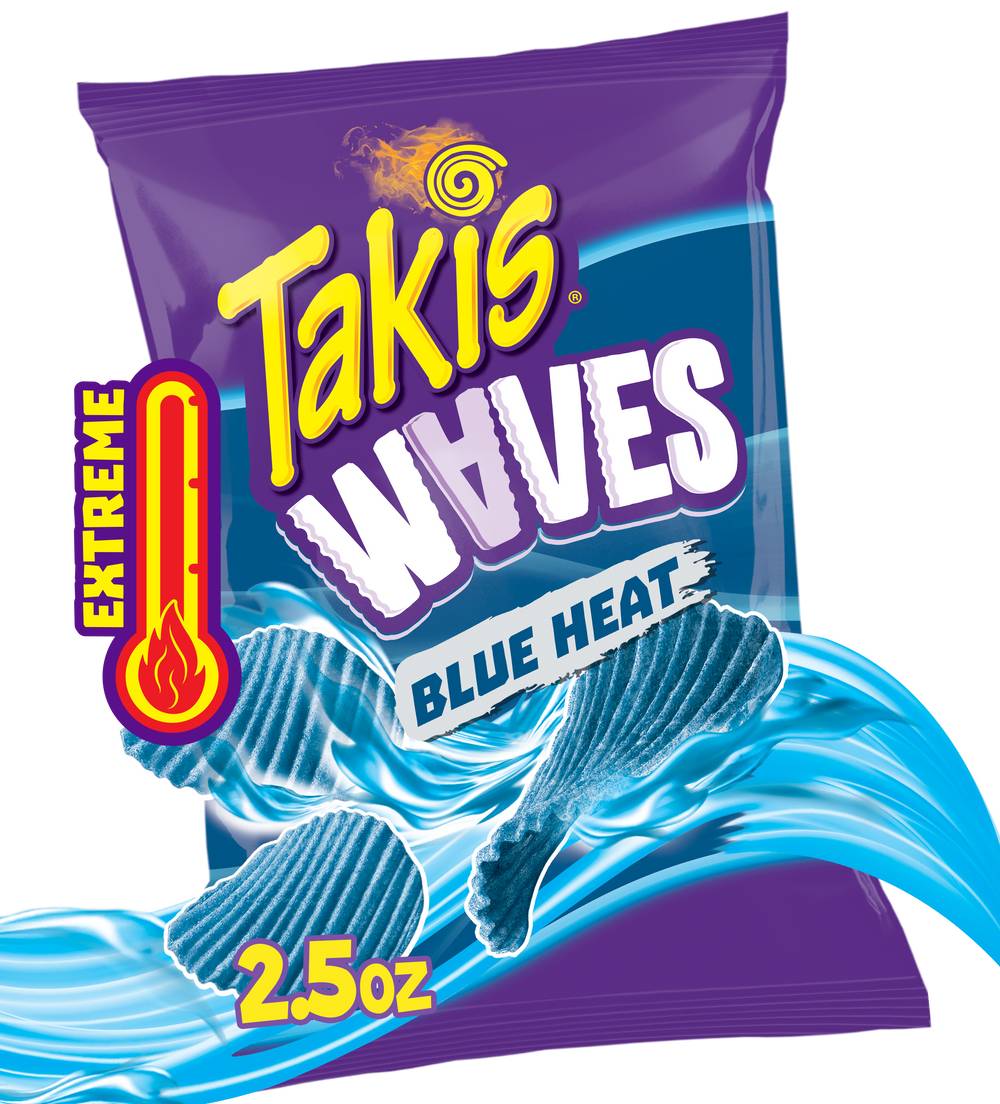 Takis Waves Blue Heat Wavy Potato Chips (2.5 oz)