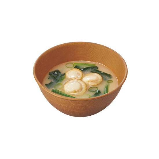 ホタテ汁 Miso Soup w/Scallop
