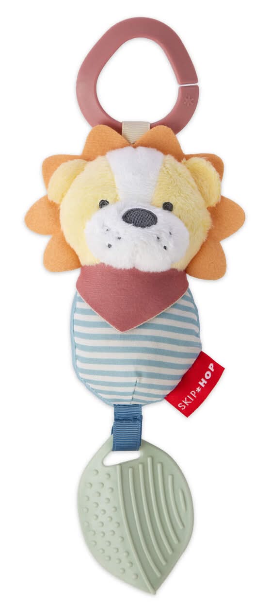 Bandana Buddies Chime & Teethe Toy - Lion - Multi - One Size