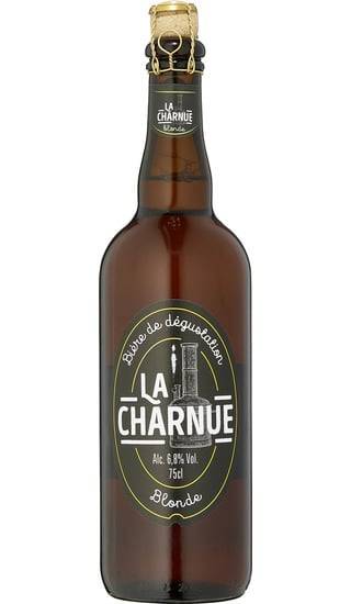 Bière blonde LA CHARNUE - La bouteille de 75cL