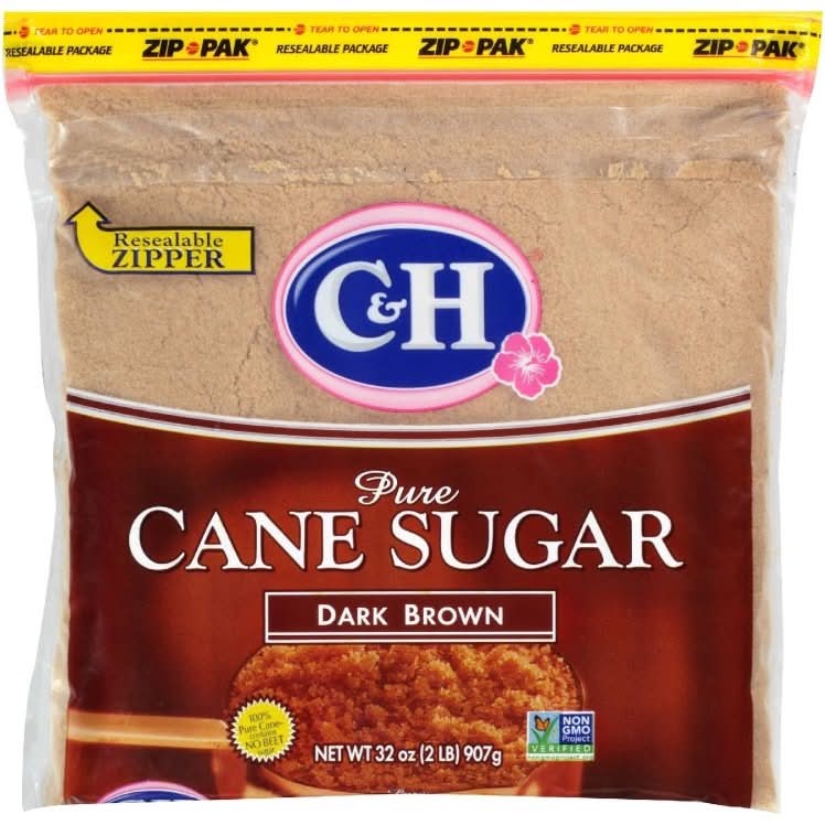 C&H Dark Brown Premium Pure Cane Sugar (32 oz)
