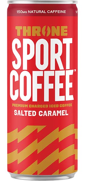 Throne Sport Coffee Salted Caramel Latte 11oz
