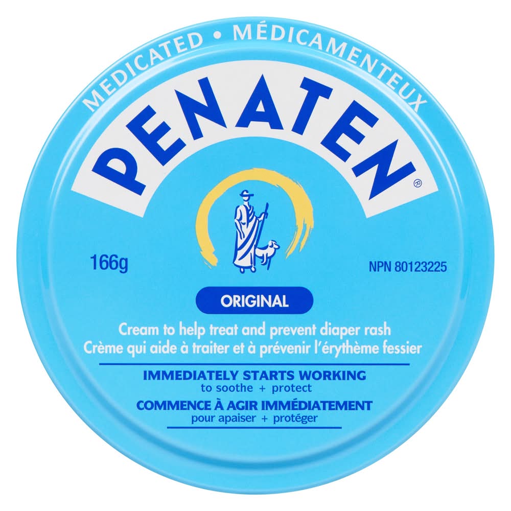 Penaten Original Medicated Baby Diaper Rash Cream (166 g)