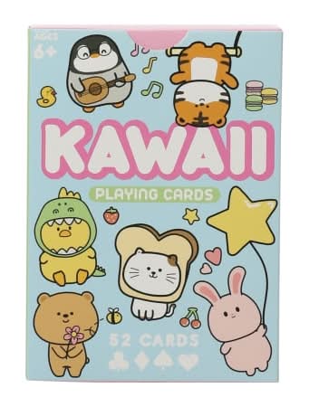 Decorative Playing Cards Kawaii Food