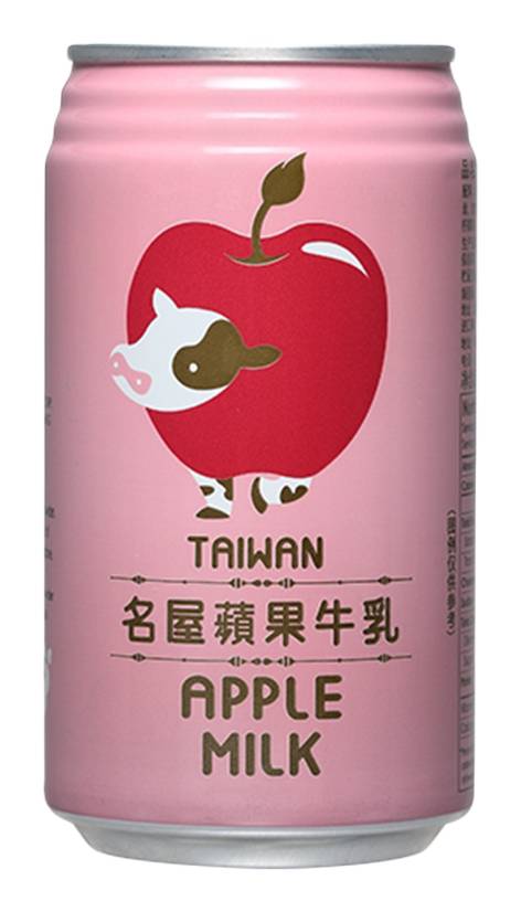 Famous House Apple Milk Drink (340ml)