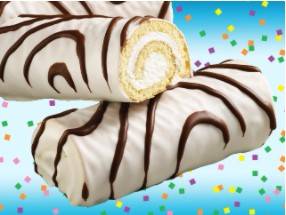 Debbie - Zebra Cake Rolls, 6 Ct, 2.2 oz (16X6|Case of 16)