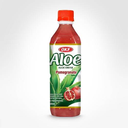 Okf Aloe Vera Drink (500 ml) (pomegranate)