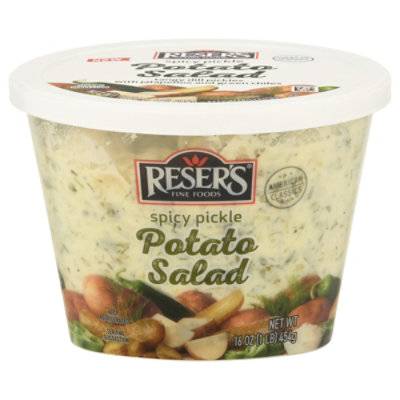 Resers Spicy Pickle Potato Salad - 16 Oz