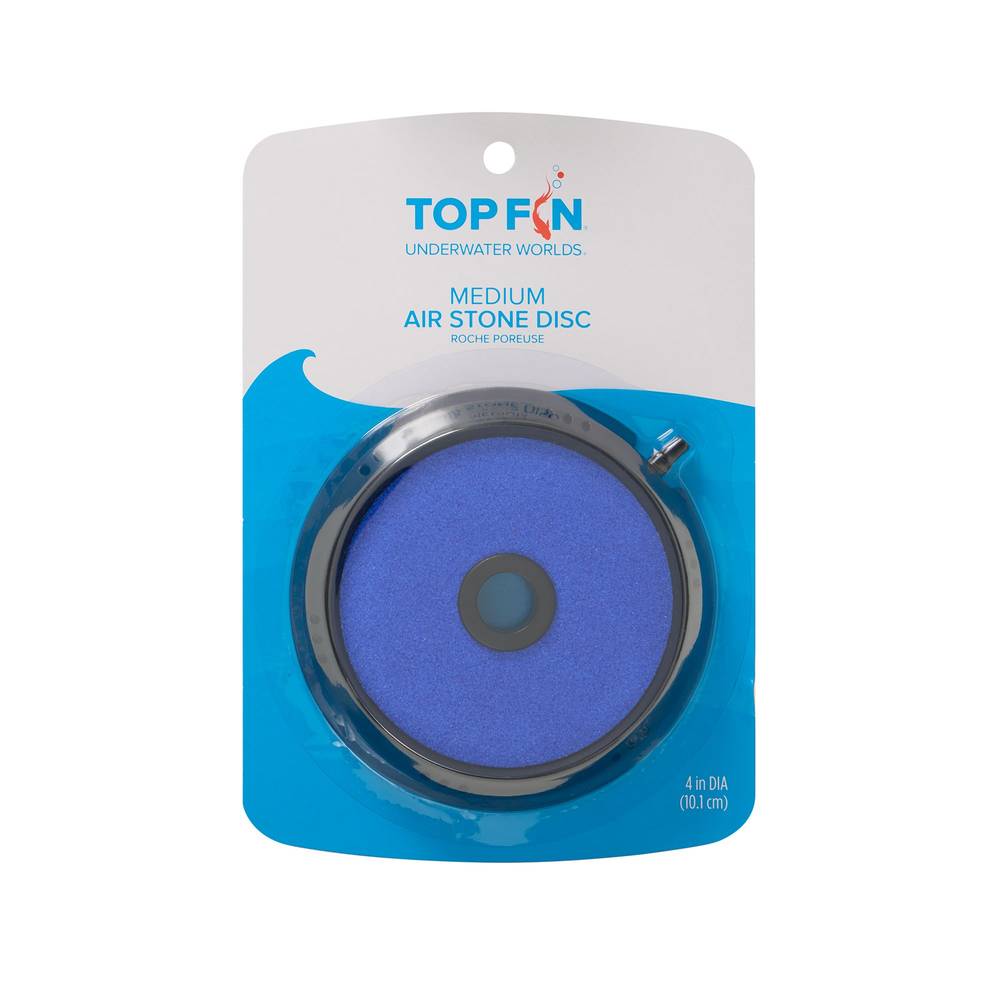 Top Fin Aquarium Airstone Disk, 4"