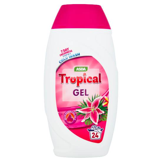 ASDA Tropical Washing Gel 24 Washes (888ml)