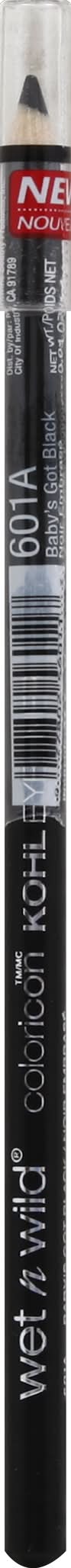 wet n wild Black Coloricon Kohl Eyeliner (0.04 oz)