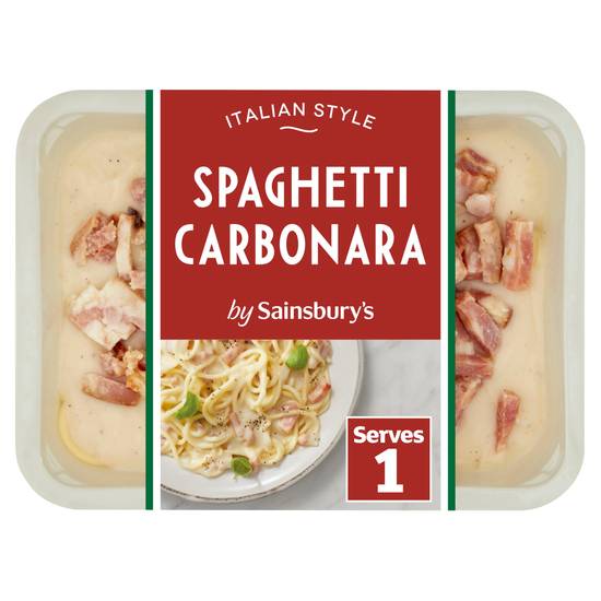 Sainsbury's Spaghetti Carbonara Ready Meal For 1 400g