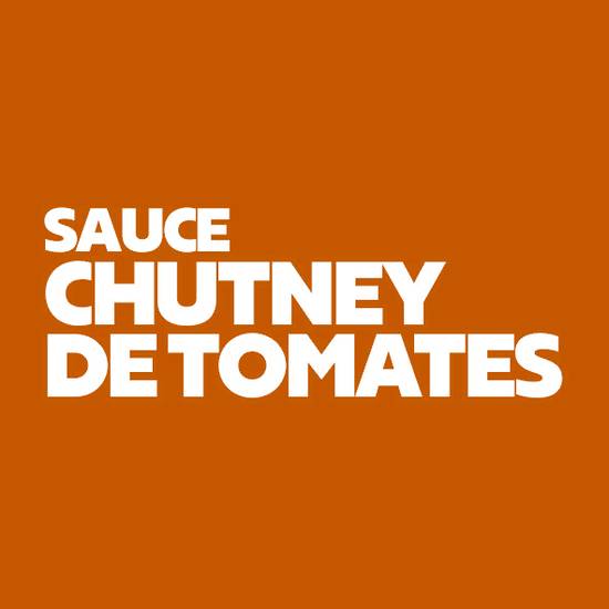 CHUTNEY DE TOMATES