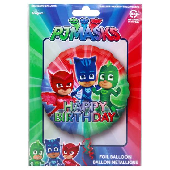Anagram Disney Pj Masks Happy Birthday Foil Balloon (1 ct)