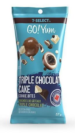 GO! Yum Triple Chocolate Cake Cookie Bites