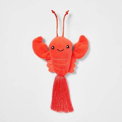 Boots & Barkley Lobster With Catnip Plush Cat Toy