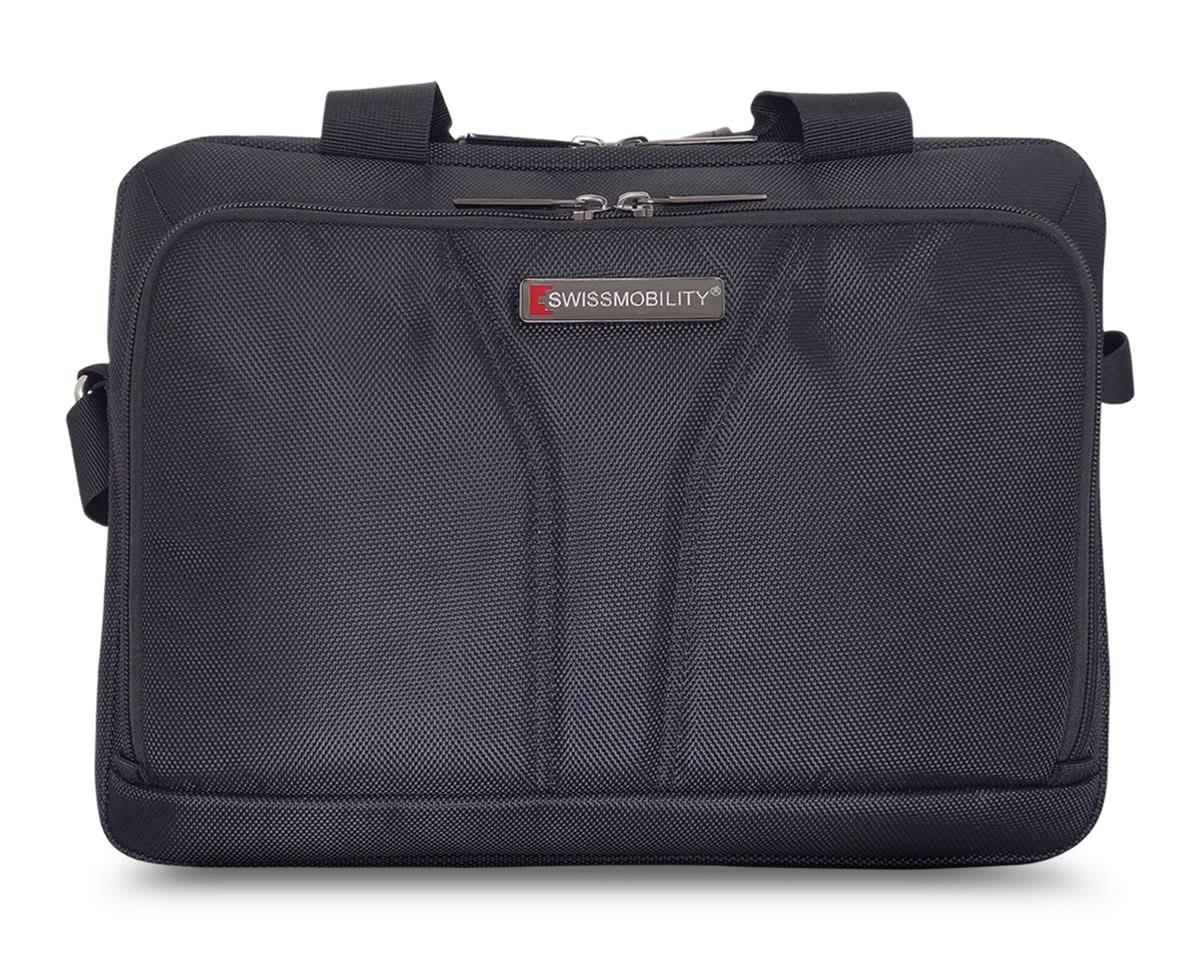 Swiss Mobility · Maletín zug para laptop, negro