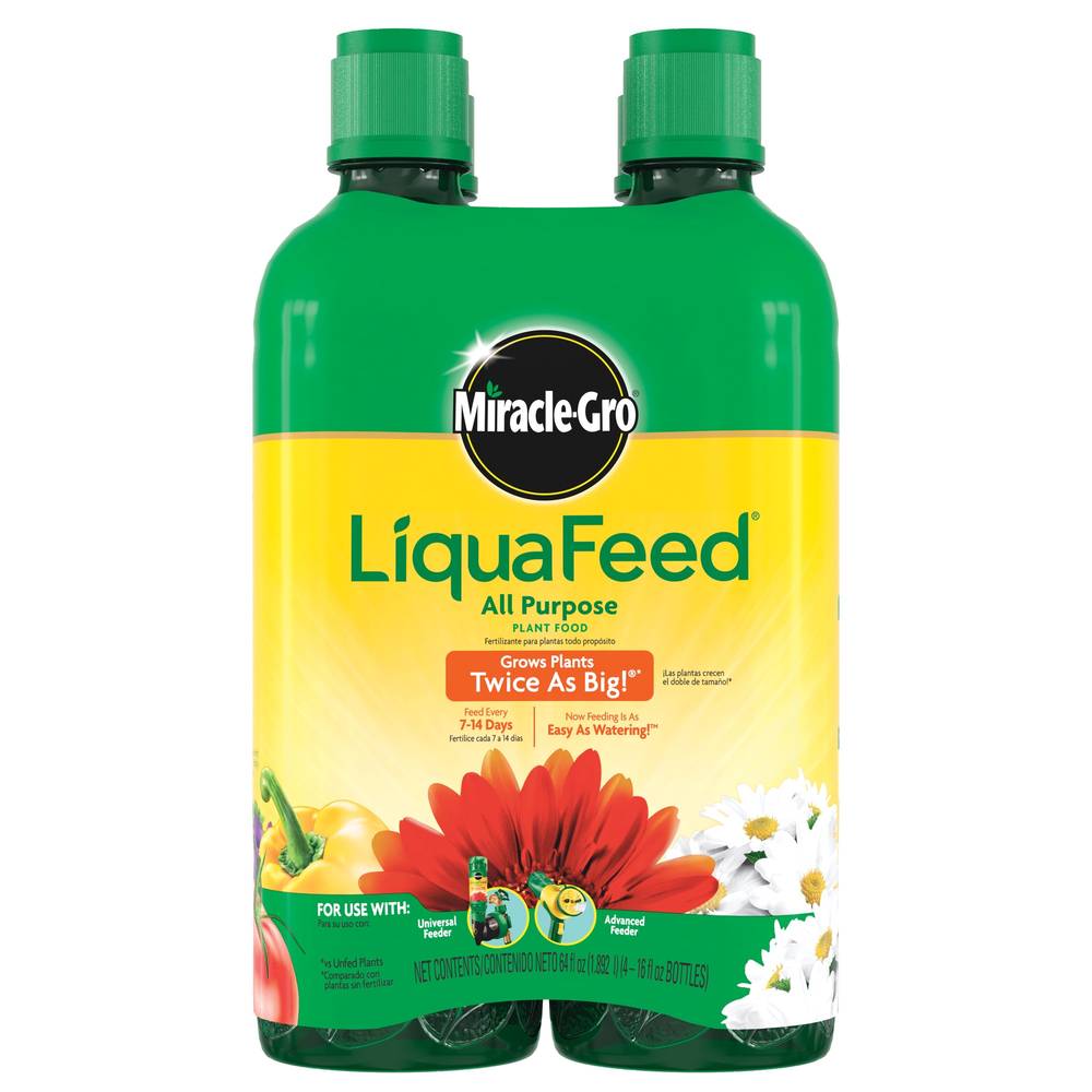 Miracle Gro Liquafeed All Purpose Plant Food (4 ct)