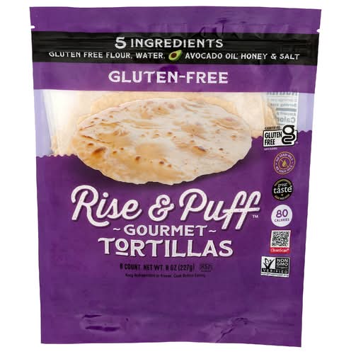 Rise N Puff Gluten Free Rise & Puff Tortillas