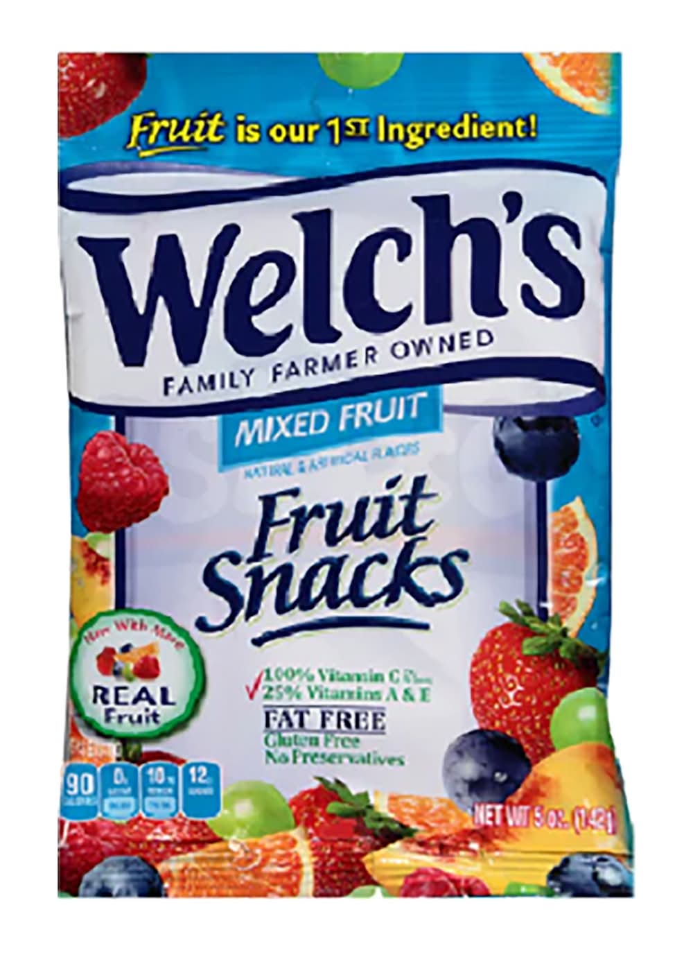 Welch's Mixed Fruit Snacks, Assorted (140 g)