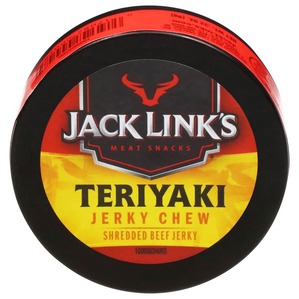 Jack Link's Shredded Beef Jerky Chew Meat Snack, Teriyaki (0.32 oz)