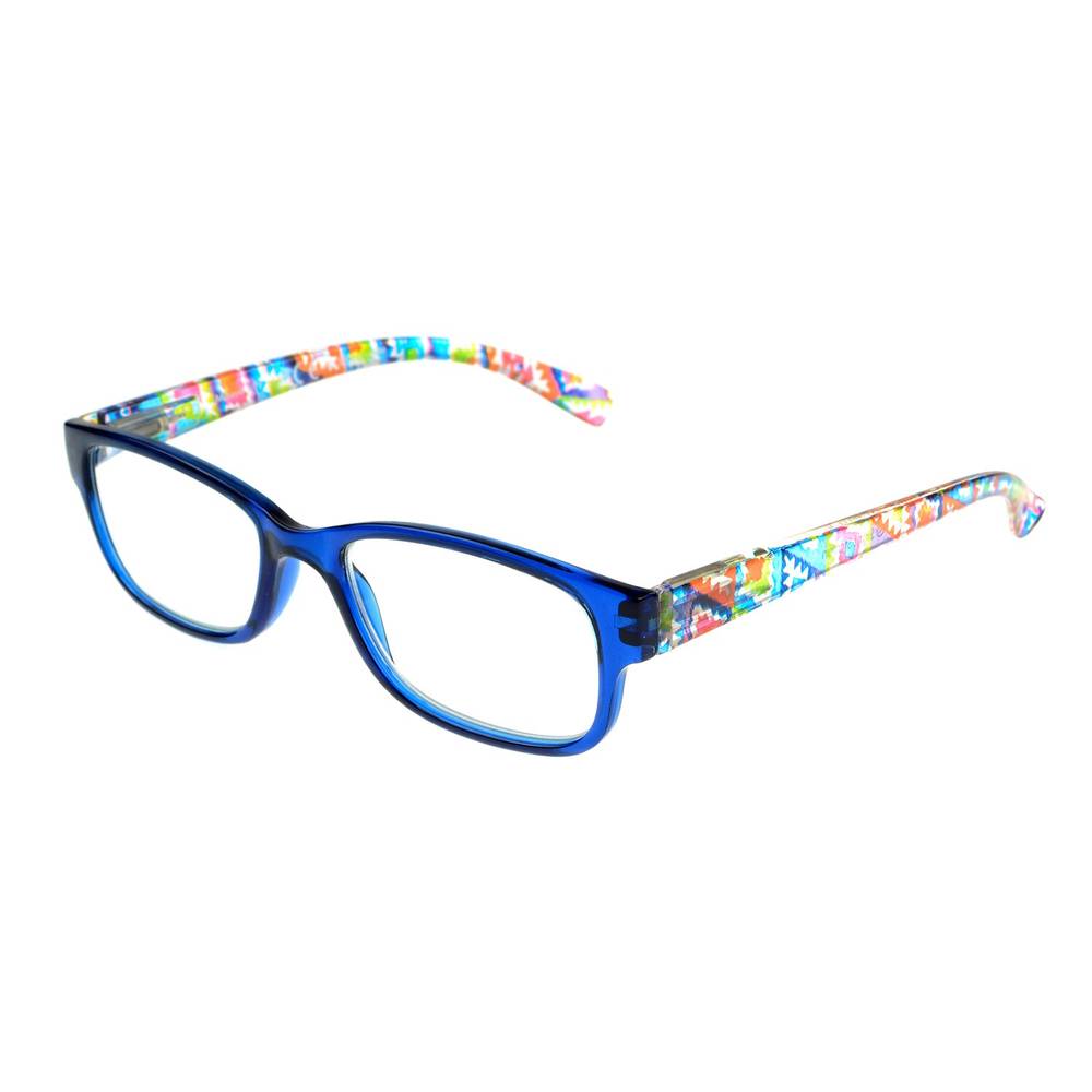 Foster Grant Sight Station Makayla +1.00 Reading Glasses, Navy Blue