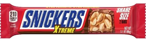 Snickers Xtreme Share Size 3.1oz