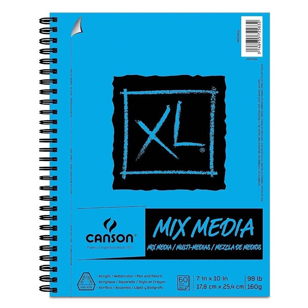 Canson block xl mix media (1 pieza)