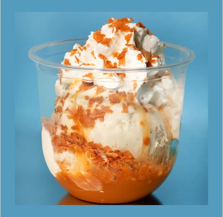 Caramel Cone Sundae