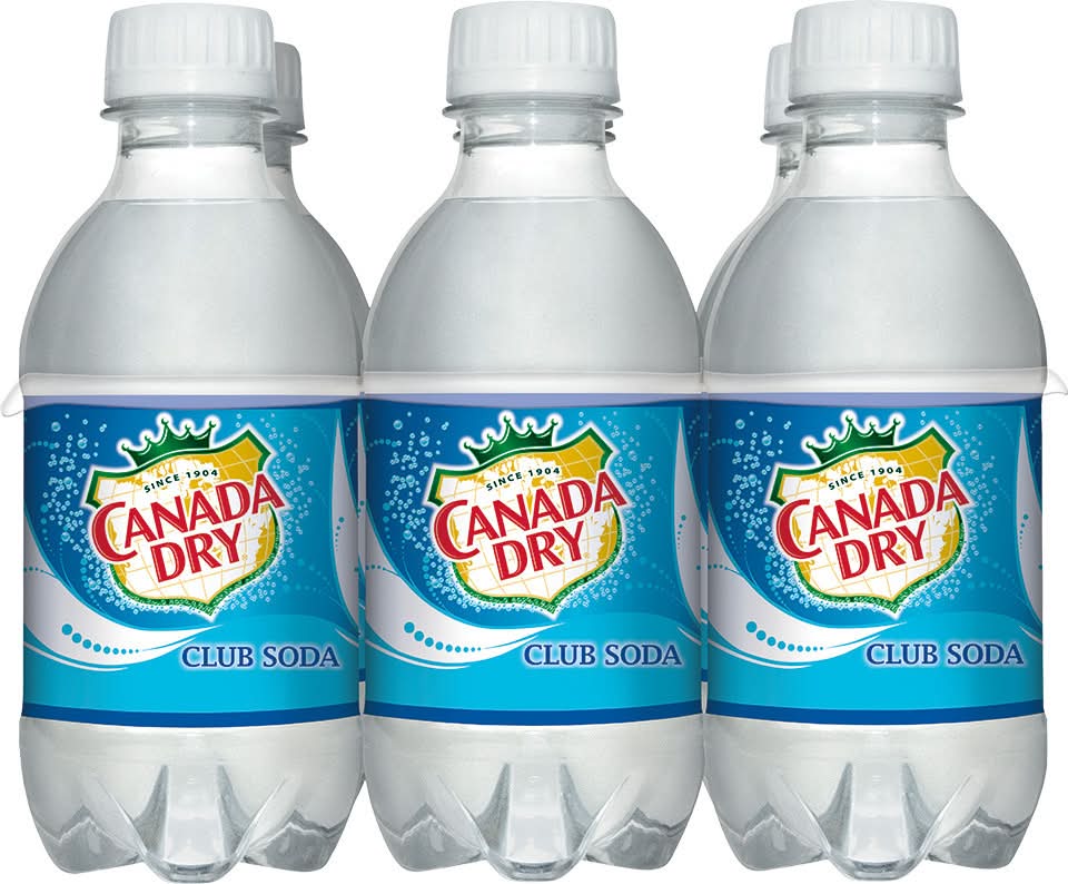 Canada Dry Club Soda (6 x 10 fl oz)