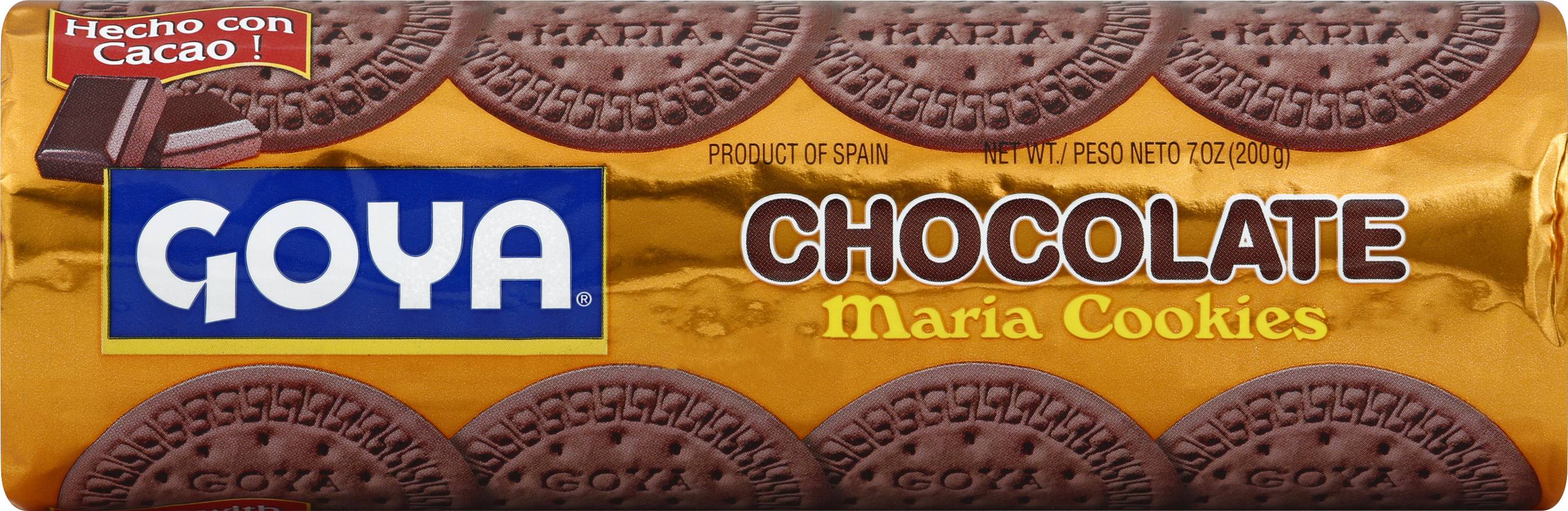 Goya Maria Cookies, Chocolate (7 oz)