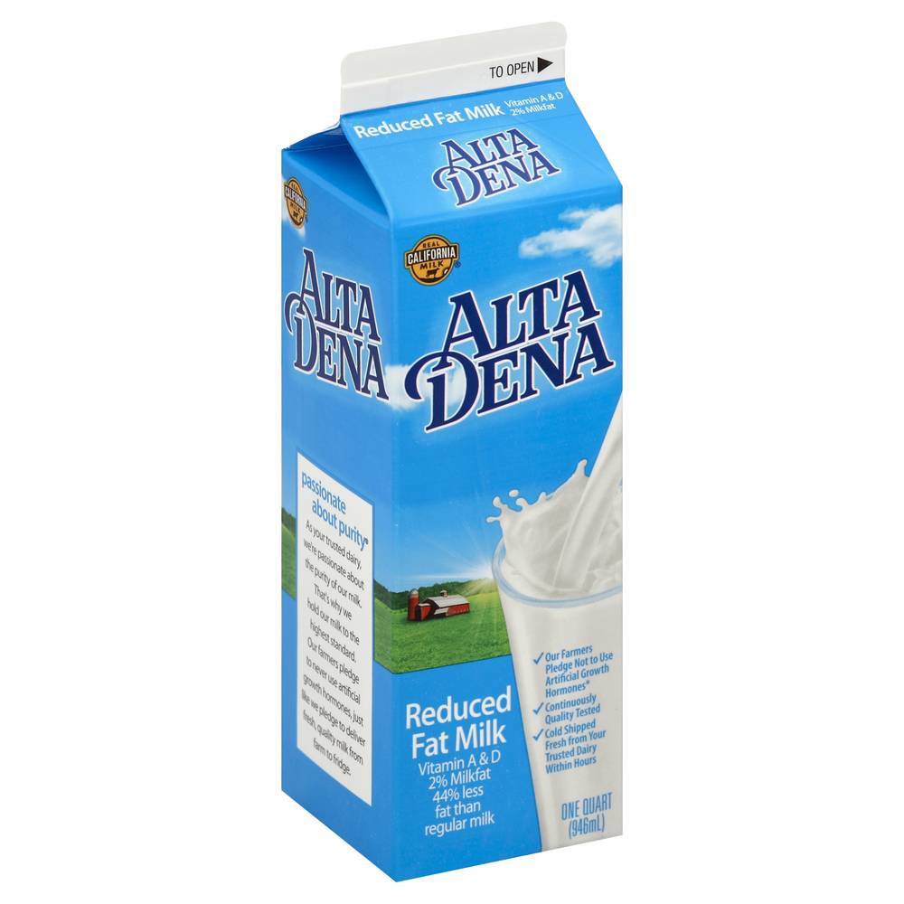 Alta Dena Reduced Fat Milk With Vitamin a & D (1 qt)