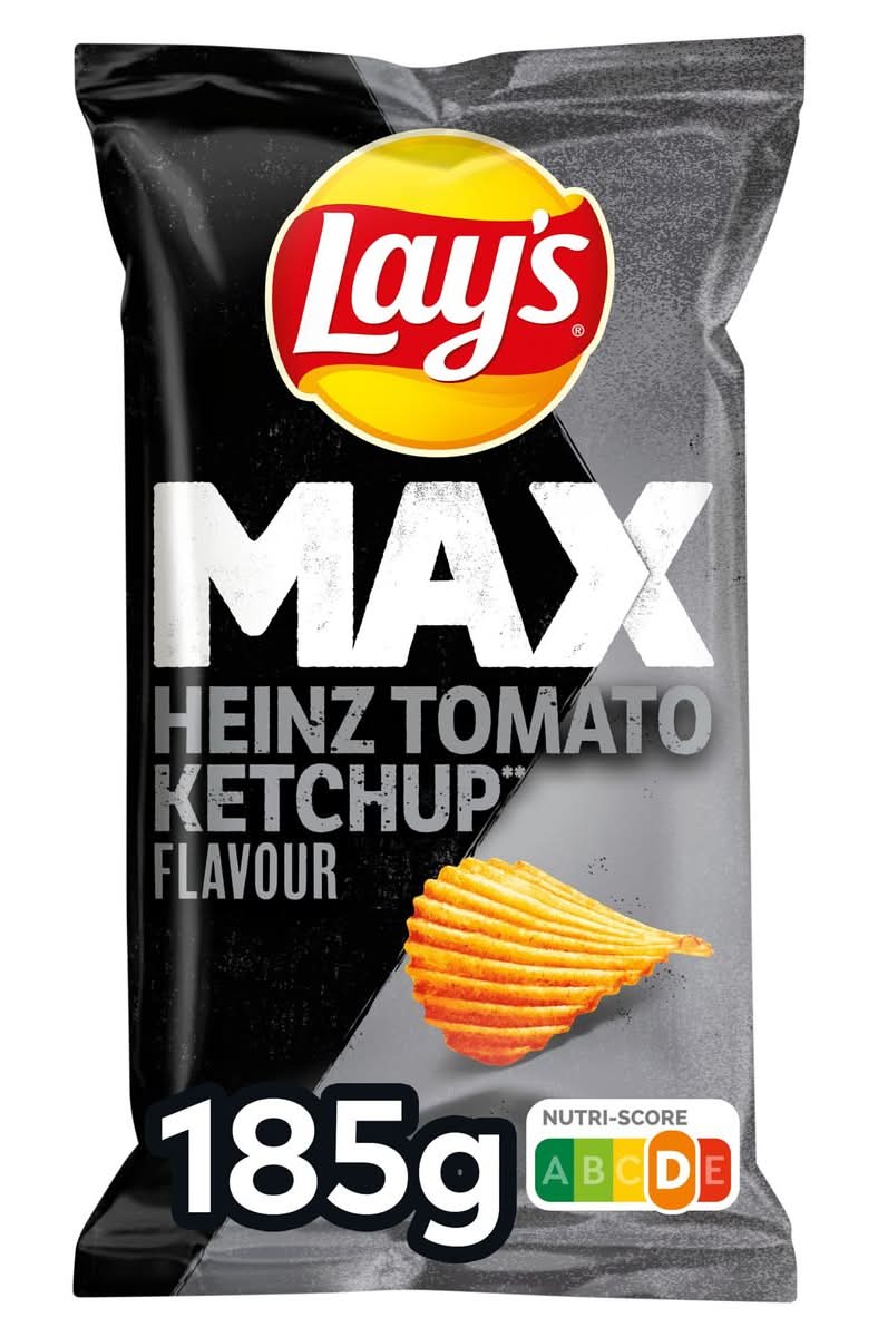 Lay''s Max Chips Heinz Tomato Ketchup 185 gr