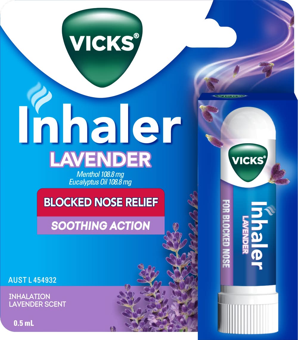 Vicks Inhaler Lavender 1pk