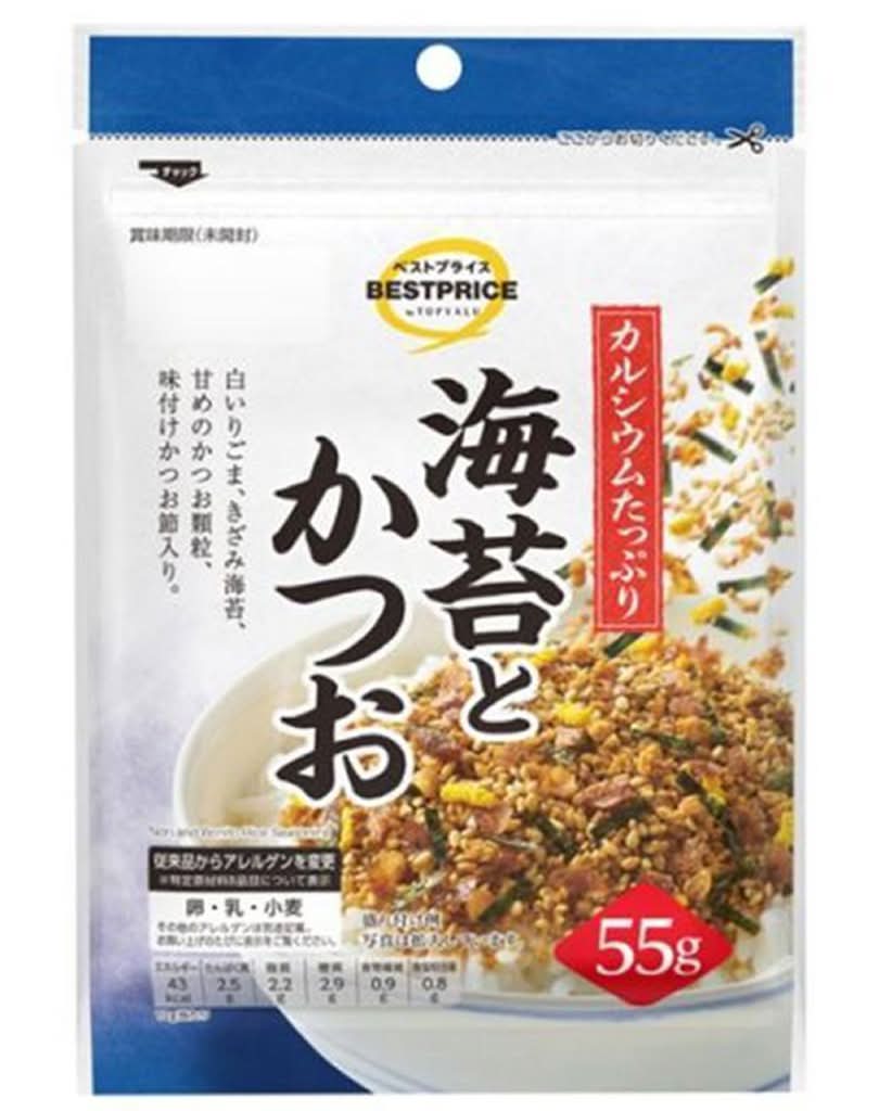 ＴＶＢＰ海苔とかつおのふりかけ