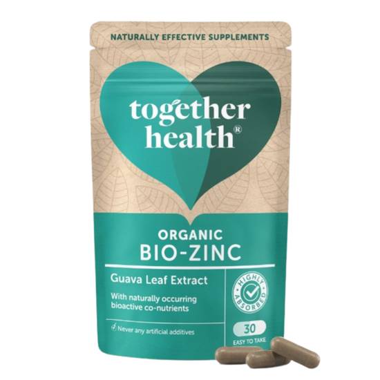 Together Health Organic Zinc Supplement Capsule (30 ct)