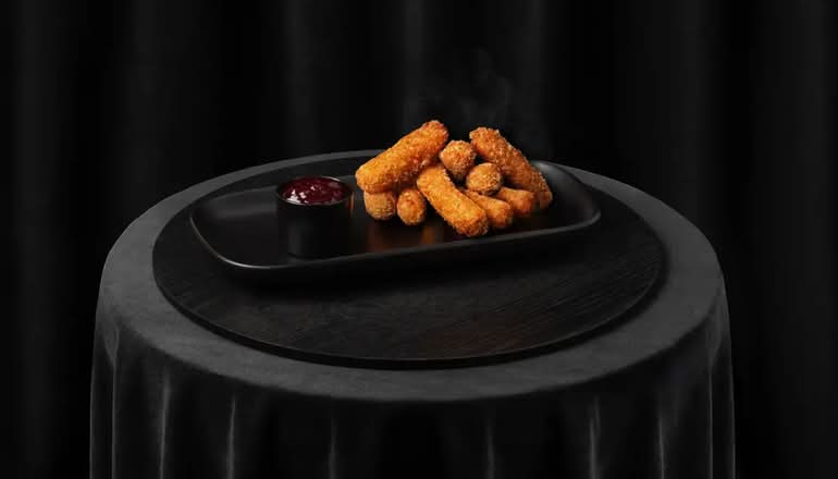 Crumbed Mozzarella Sticks