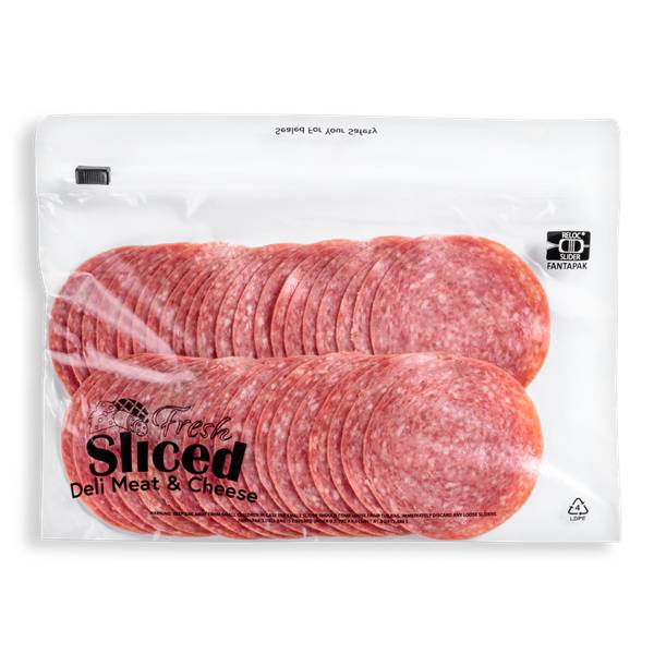 Hy-Vee Quality Sliced Hard Salami Grab And Go