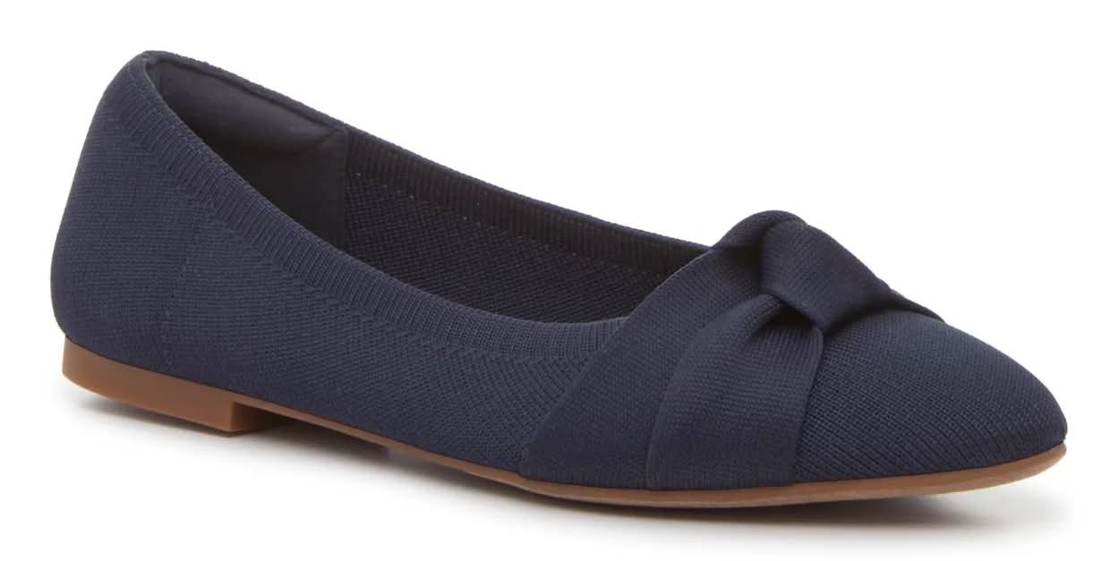 Kelly & Katie Meesha Ballet Flat (Navy Medium - 10)