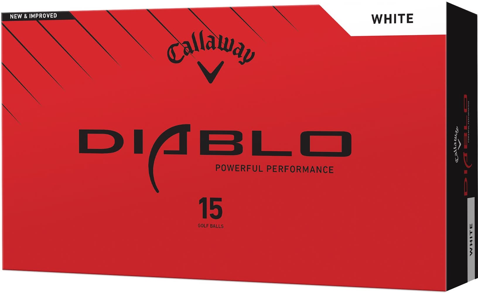 Callaway 2025 Diablo Tour Golf Balls (White)