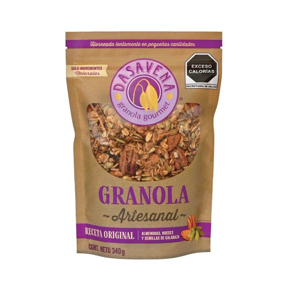 Dasavena · Granola gourmet receta original (340 g)