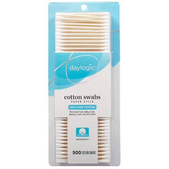 Ryshi Cotton Swabs Paper Stick (500 ct)