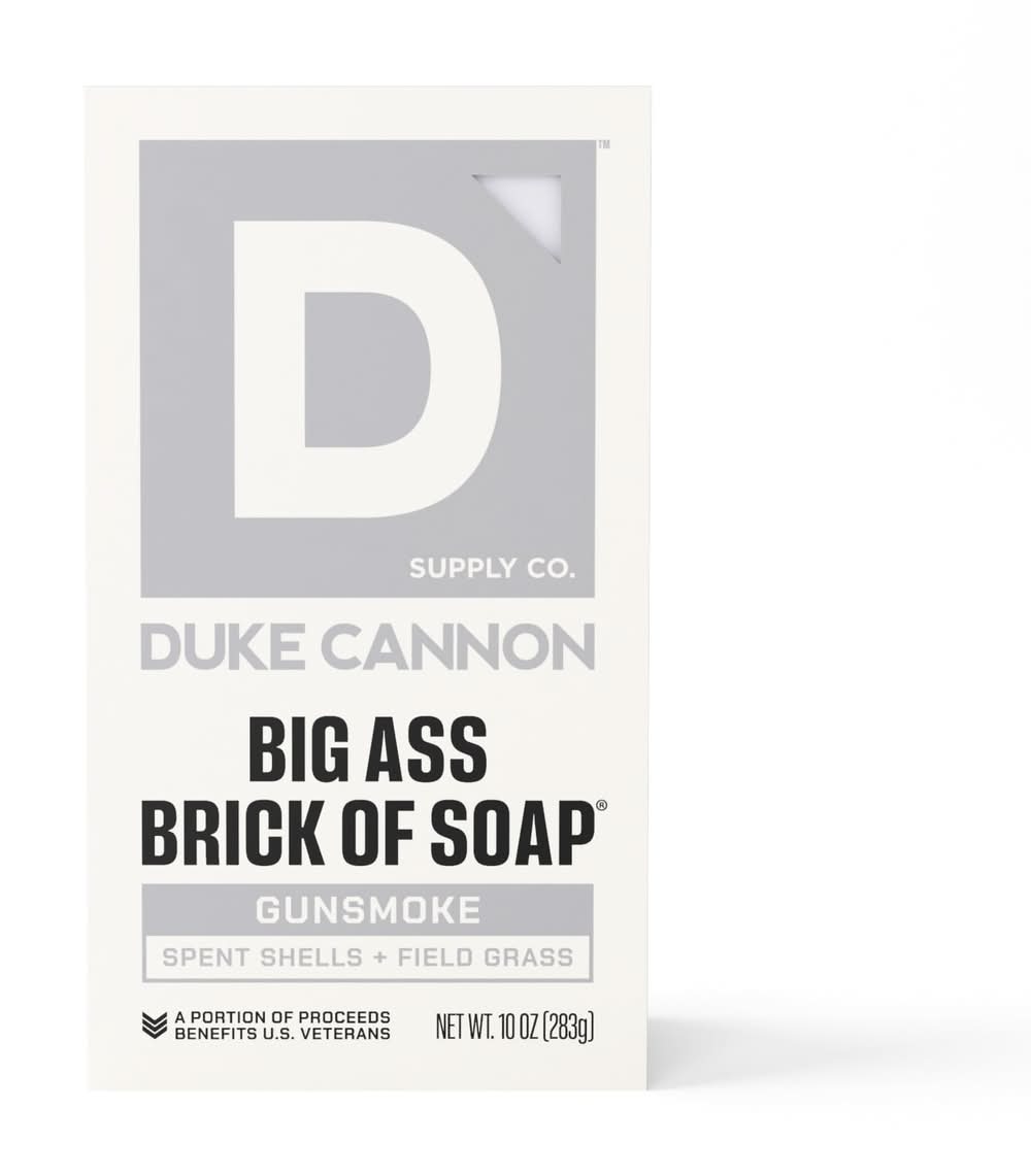 Duke Cannon Supply Co. Big Ass Brick of Soap - Gunsmoke