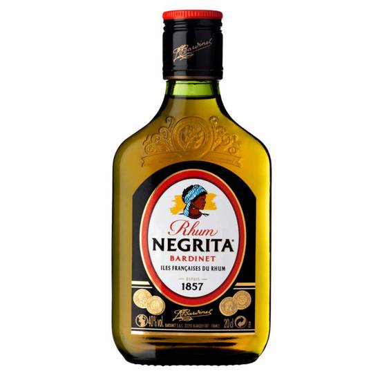 NEGRITA - Flask Rhum - Alc. 40% vol. - 20cl
