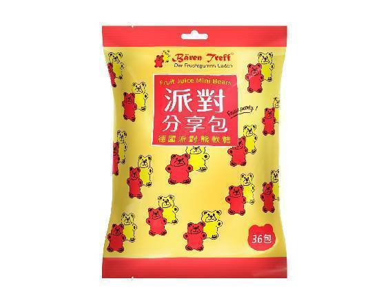 BAREN TREFF迷你熊果汁軟糖快樂分享包36入 432G(乾貨)^301509063