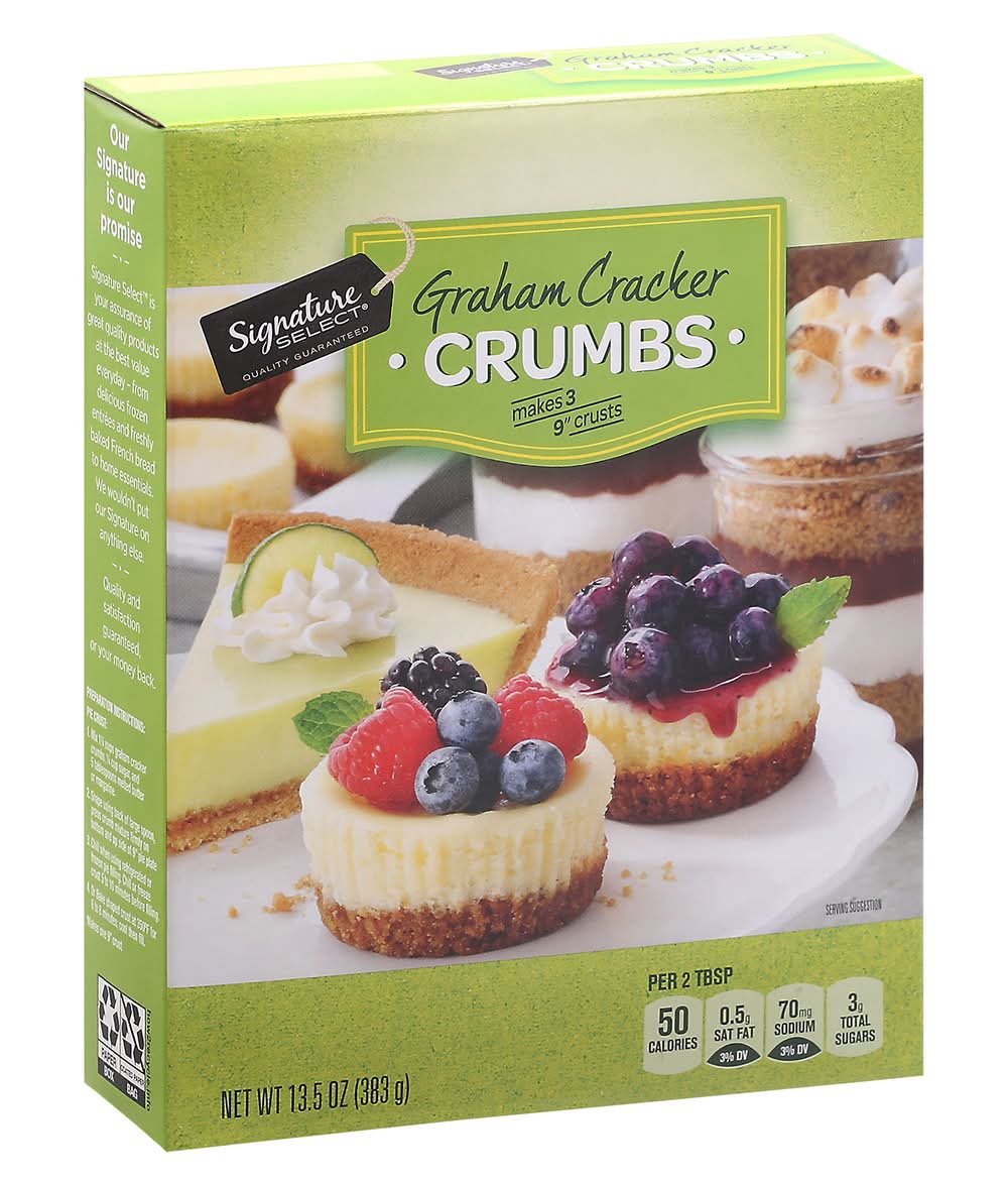 Signature Select Graham Cracker Crumbs (13.5 oz)