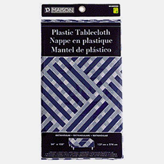 # Plastic Printed Tablecloth (54 x 108")